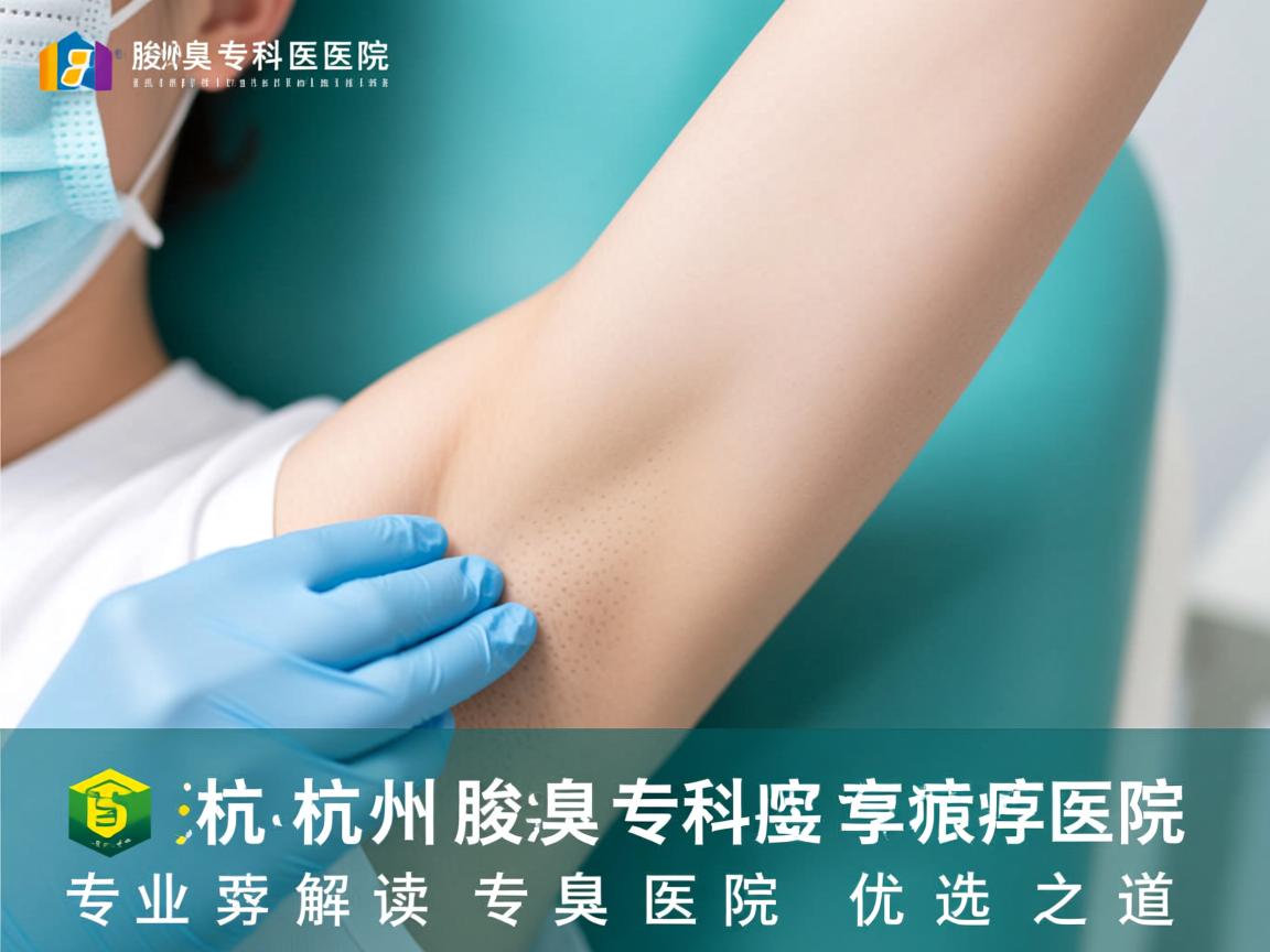 杭州腋臭专科医院,专业解读腋臭专科医院的优选之道 杭州腋臭专科医院,专业解读腋臭专科医院的优选之道