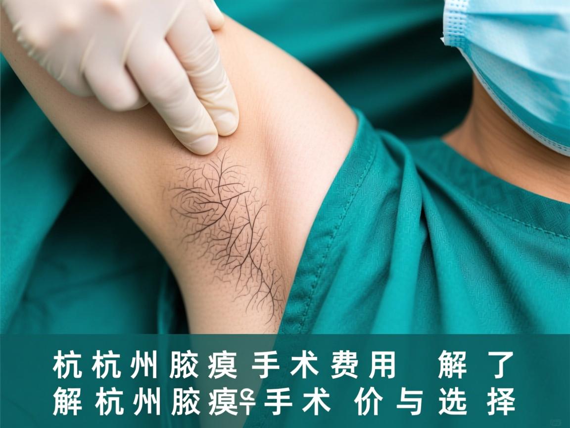 杭州腋臭手术费用解析，了解杭州腋臭手术价格与选择