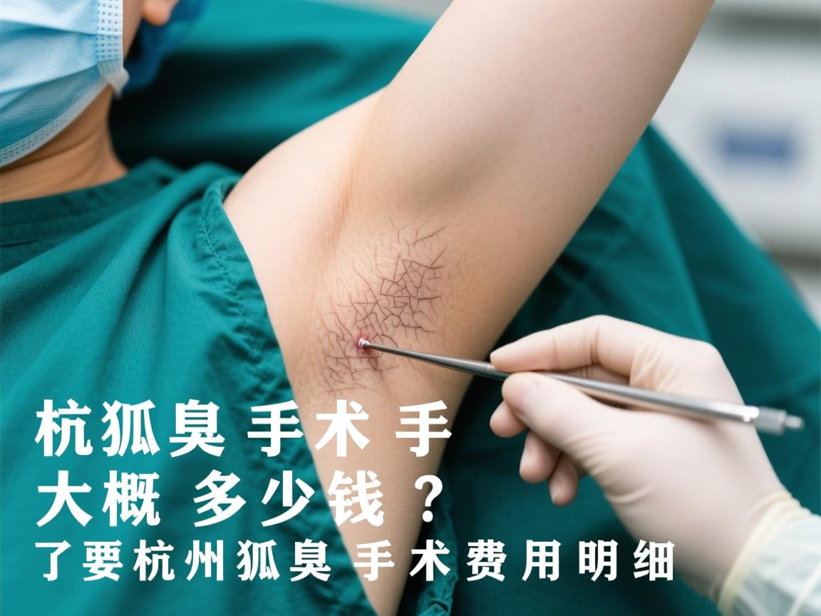 杭州狐臭手术大概多少钱?了解杭州狐臭手术费用明细 杭州狐臭手术大概多少钱?了解杭州狐臭手术费用明细