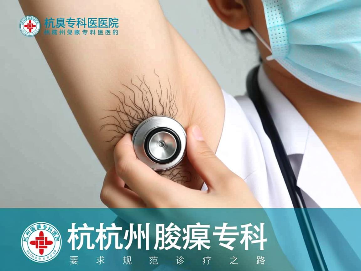 杭州腋臭专科医院，杭州腋臭专科医院的规范诊疗之路