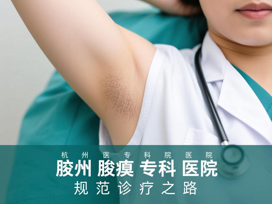 杭州腋臭专科医院，杭州腋臭专科医院的规范诊疗之路