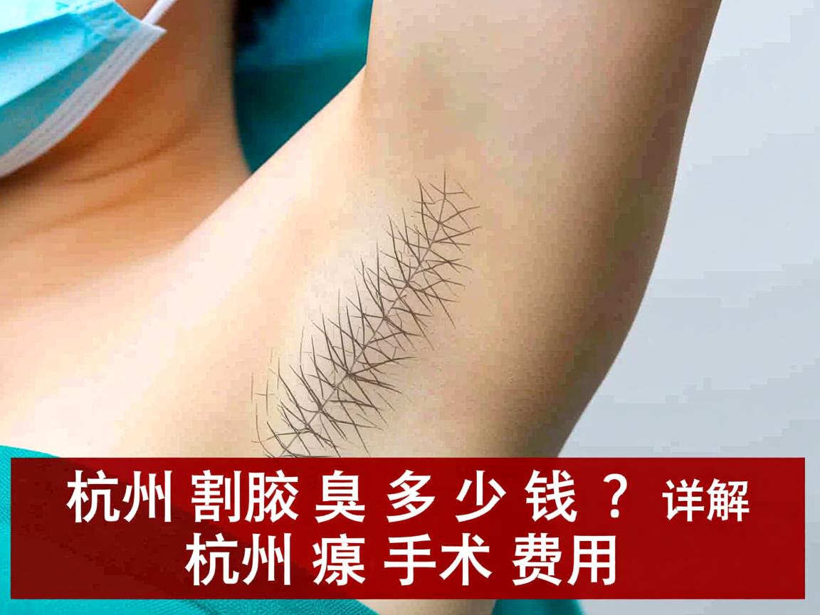 在杭州割腋臭多少钱?详解杭州腋臭手术费用 在杭州割腋臭多少钱?详解杭州腋臭手术费用