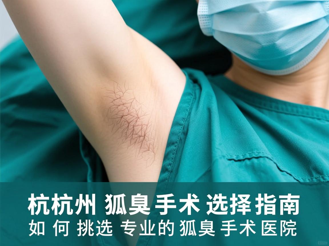 杭州狐臭手术选择指南,如何挑选专业的狐臭手术医院 杭州狐臭手术选择指南,如何挑选专业的狐臭手术医院