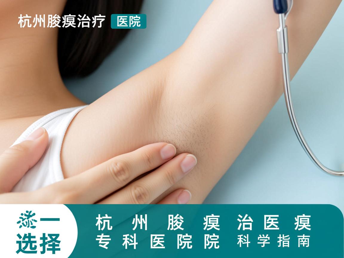 杭州腋臭治疗医院,选择杭州腋臭专科医院的科学指南 杭州腋臭治疗医院,选择杭州腋臭专科医院的科学指南