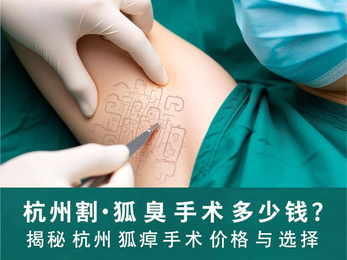 杭州割狐臭手术多少钱?揭秘杭州狐臭手术价格与选择 杭州割狐臭手术多少钱?揭秘杭州狐臭手术价格与选择