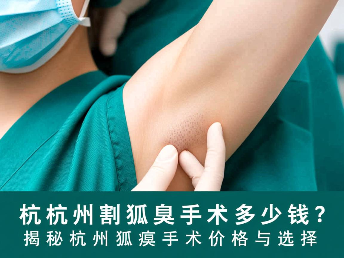 杭州割狐臭手术多少钱?揭秘杭州狐臭手术价格与选择 杭州割狐臭手术多少钱?揭秘杭州狐臭手术价格与选择