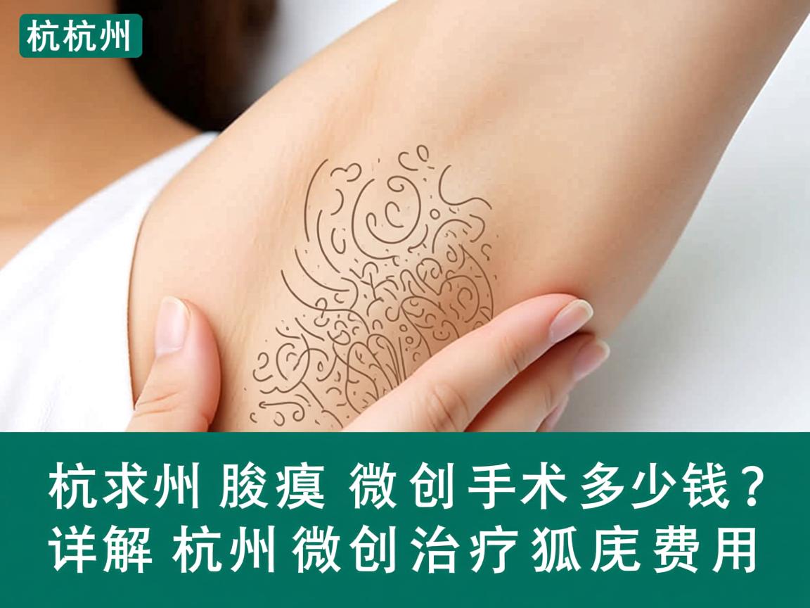杭州腋臭微创手术多少钱?详解杭州微创治疗狐臭费用 杭州腋臭微创手术多少钱?详解杭州微创治疗狐臭费用