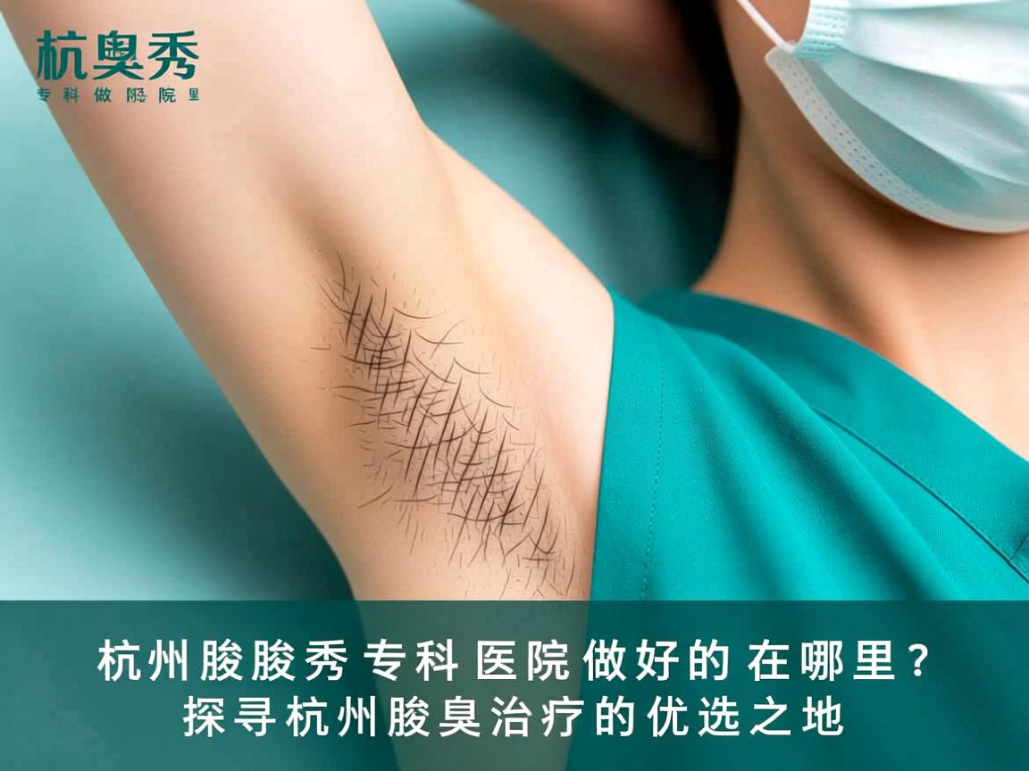 杭州腋秀腋臭专科医院做好的在哪里？探寻杭州腋臭治疗的优选之地