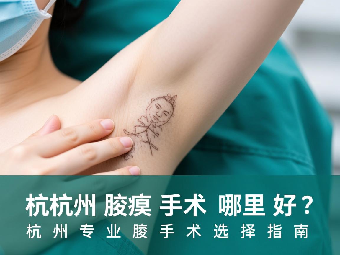杭州腋臭手术哪里好?杭州专业腋臭手术选择指南 杭州腋臭手术哪里好?杭州专业腋臭手术选择指南