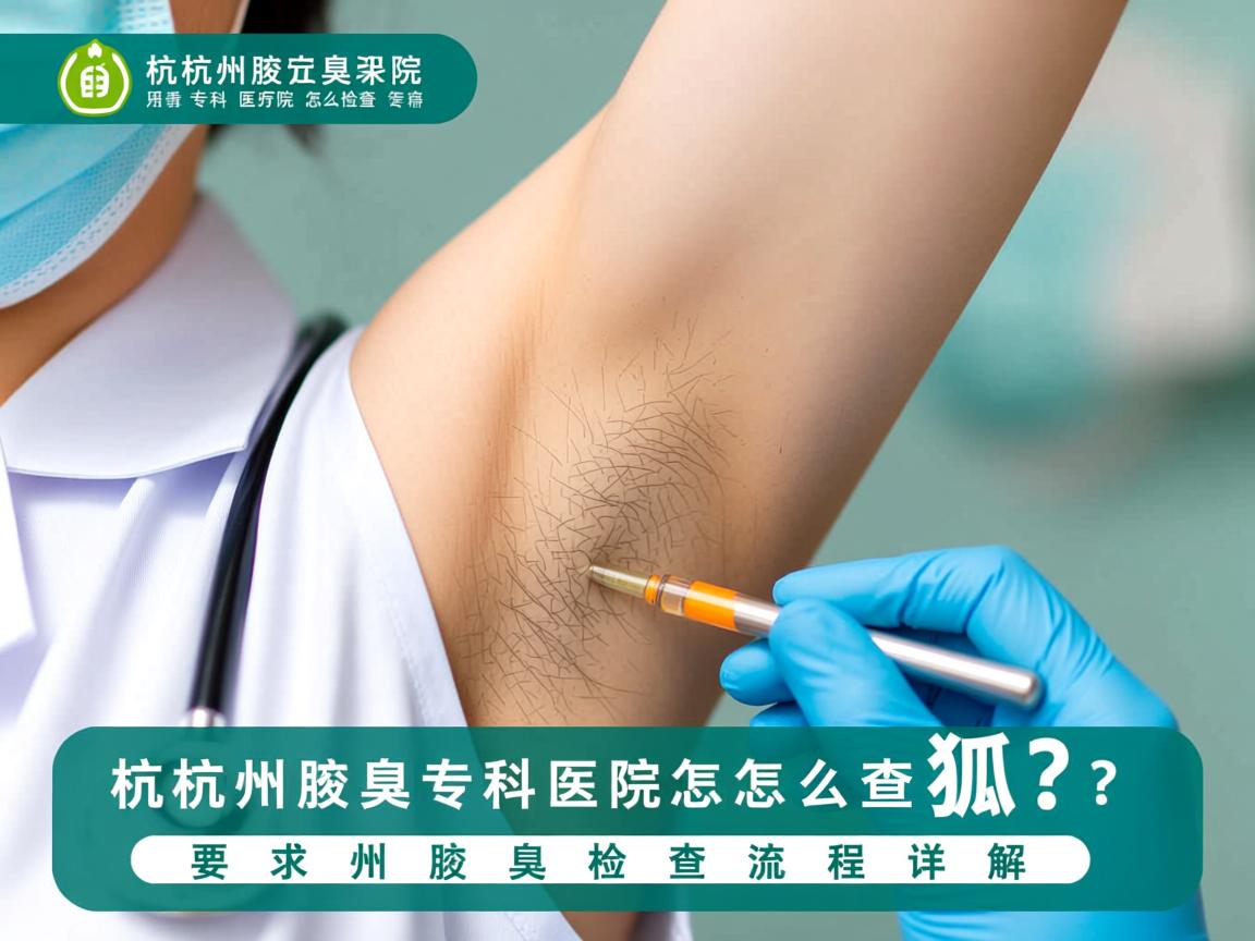 杭州腋臭专科医院怎么检查狐臭?杭州腋臭检查流程详解 杭州腋臭专科医院怎么检查狐臭?杭州腋臭检查流程详解