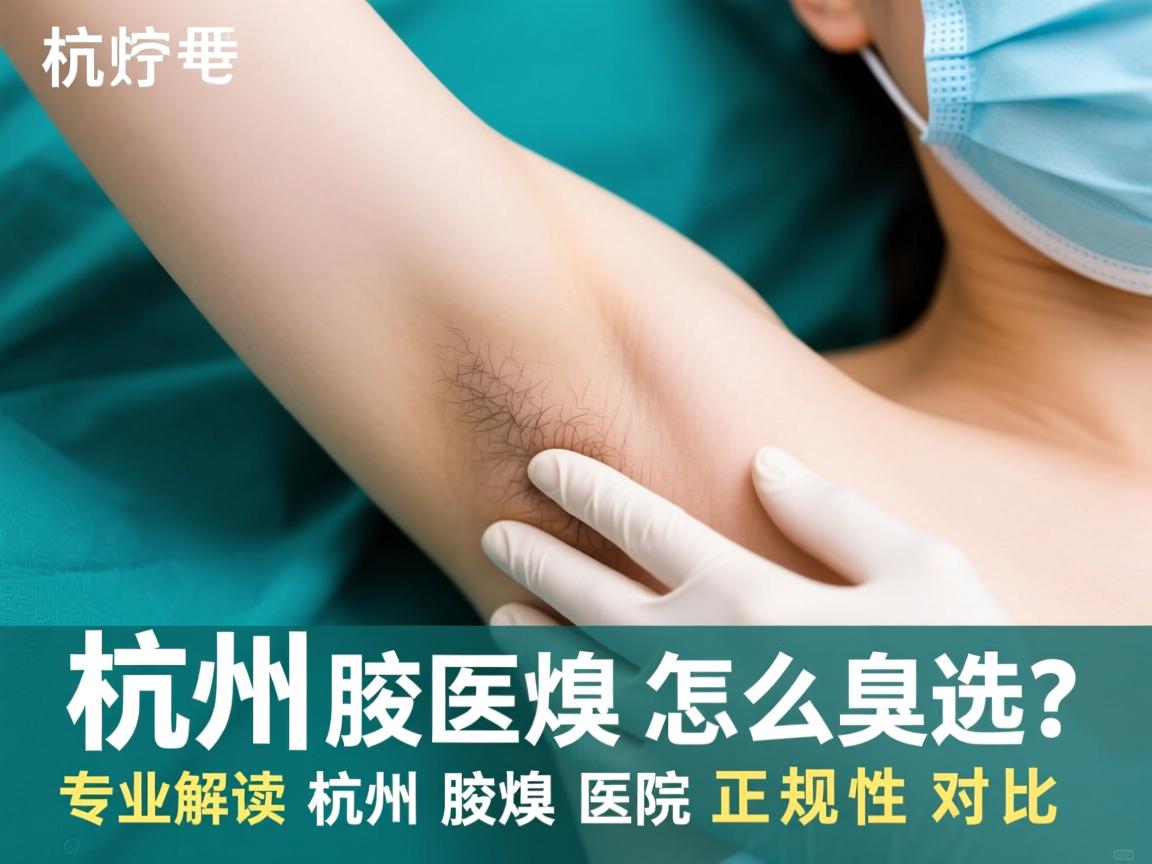 杭州腋臭医院怎么选?专业解读杭州腋臭医院正规性对比 杭州腋臭医院怎么选?专业解读杭州腋臭医院正规性对比