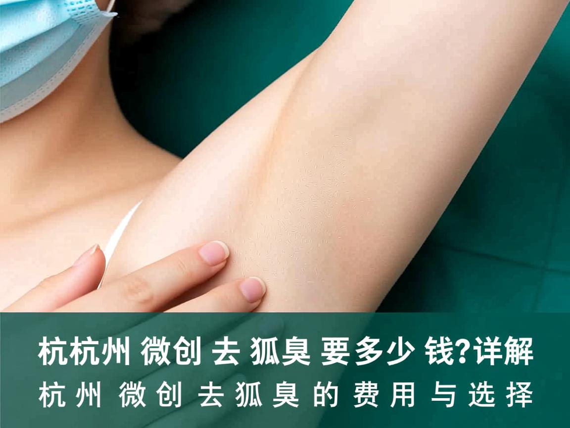杭州微创去狐臭要多少钱?详解杭州微创去狐臭的费用与选择 杭州微创去狐臭要多少钱?详解杭州微创去狐臭的费用与选择