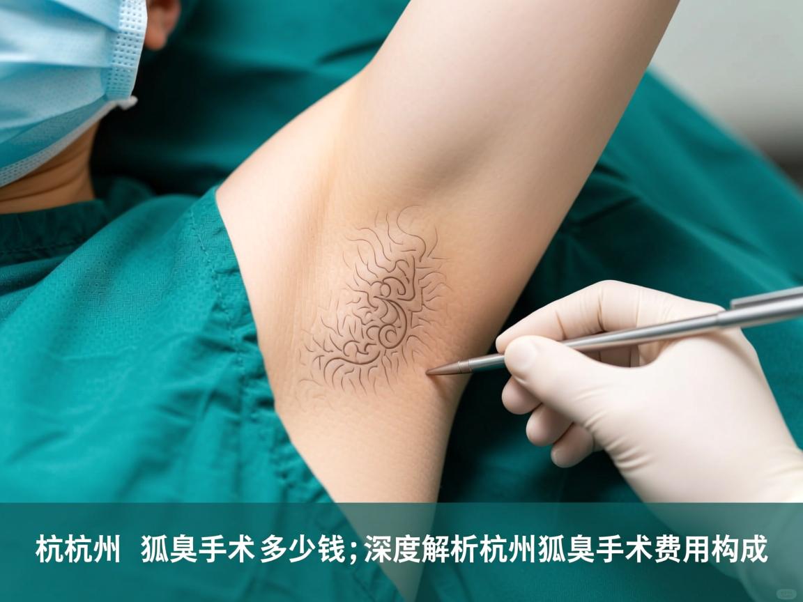 杭州狐臭手术多少钱,深度解析杭州狐臭手术费用构成 杭州狐臭手术多少钱,深度解析杭州狐臭手术费用构成