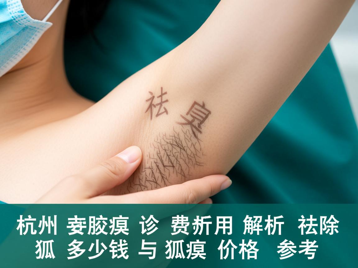 杭州腋臭诊疗费用解析，祛除狐臭多少钱与狐臭价格参考