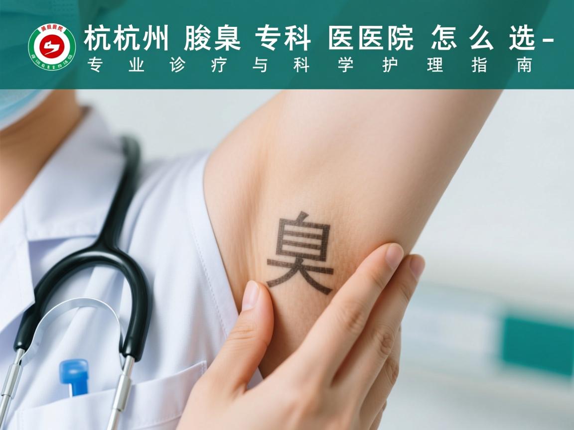 杭州腋臭专科医院怎么选,专业诊疗与科学护理指南 杭州腋臭专科医院怎么选,专业诊疗与科学护理指南