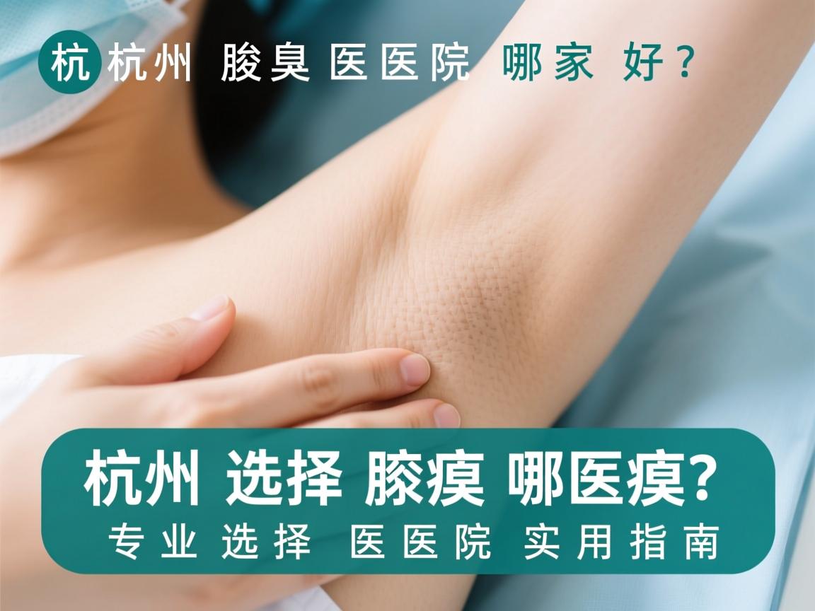 杭州腋臭医院哪家好?专业选择腋臭医院的实用指南 杭州腋臭医院哪家好?专业选择腋臭医院的实用指南