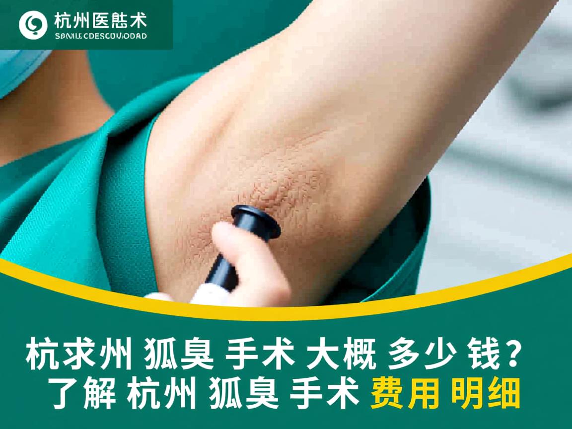 杭州狐臭手术大概多少钱?了解杭州狐臭手术费用明细 杭州狐臭手术大概多少钱?了解杭州狐臭手术费用明细