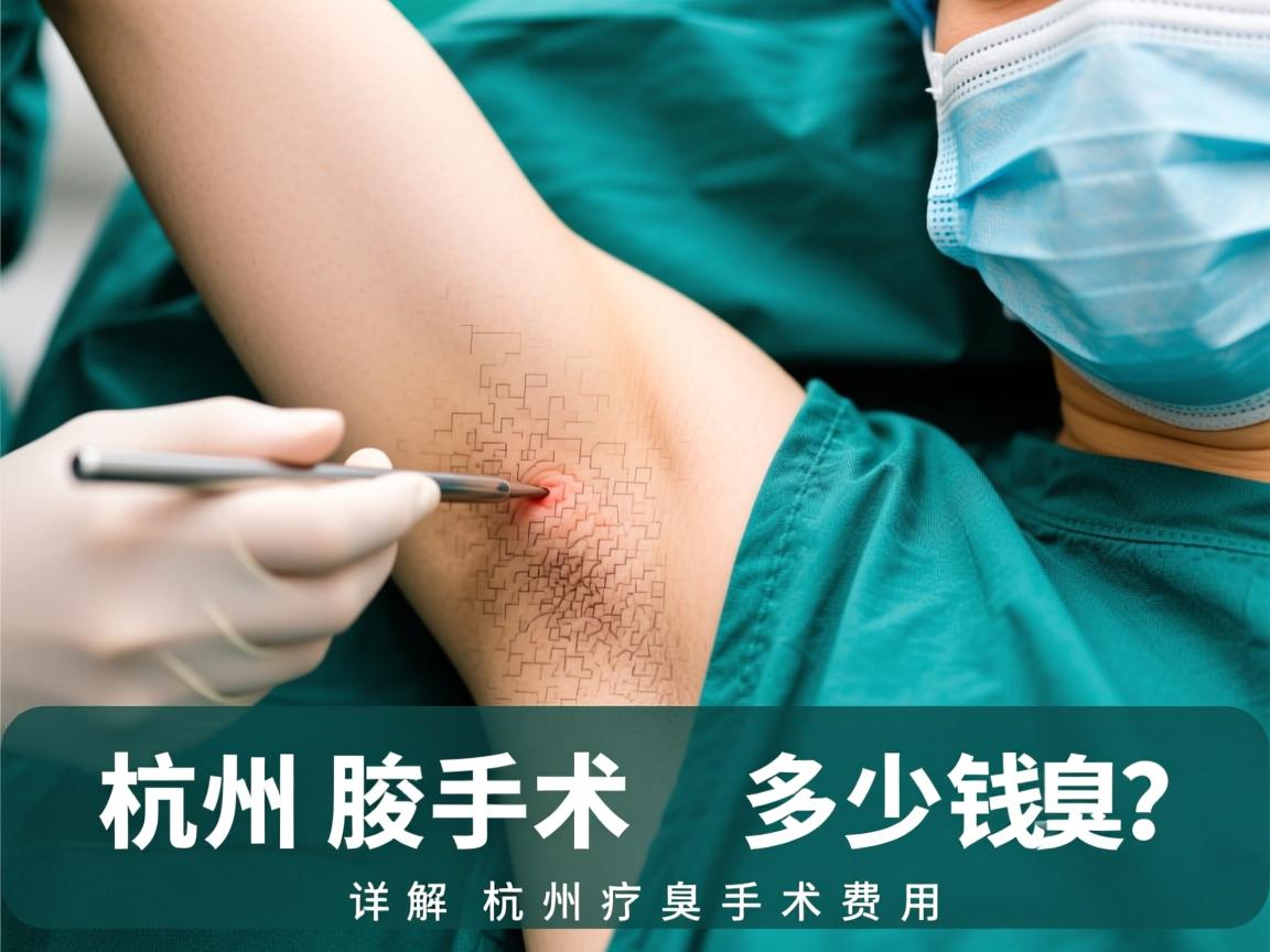 杭州腋臭手术多少钱?详解杭州腋臭手术费用 杭州腋臭手术多少钱?详解杭州腋臭手术费用