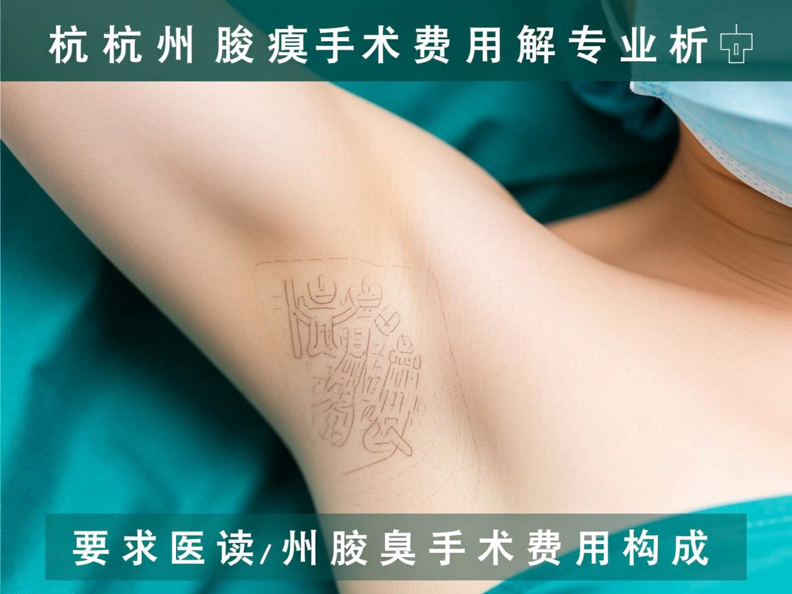 杭州腋臭手术费用解析,专业解读杭州腋臭手术费用构成 杭州腋臭手术费用解析,专业解读杭州腋臭手术费用构成