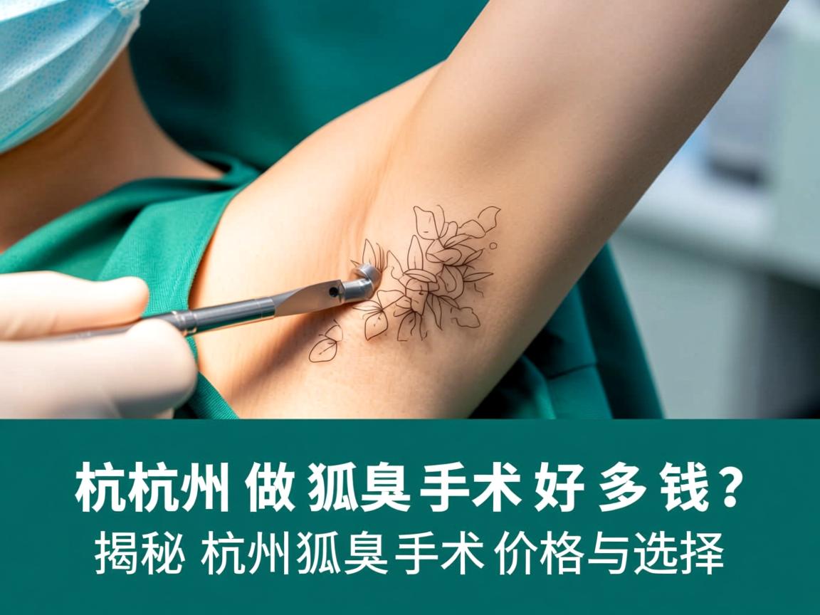 杭州做狐臭手术好多钱?揭秘杭州狐臭手术价格与选择 杭州做狐臭手术好多钱?揭秘杭州狐臭手术价格与选择