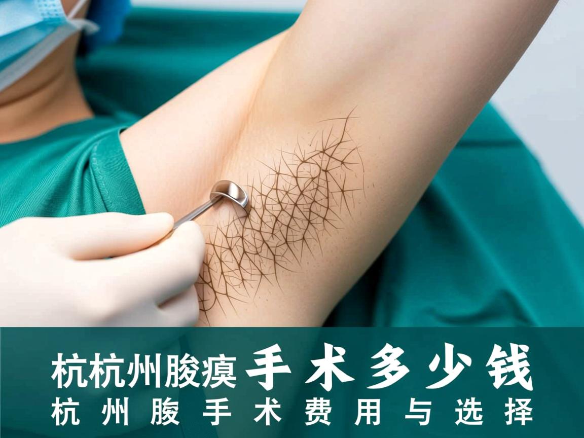 杭州腋臭手术多少钱,详解杭州腋臭手术费用与选择 杭州腋臭手术多少钱,详解杭州腋臭手术费用与选择