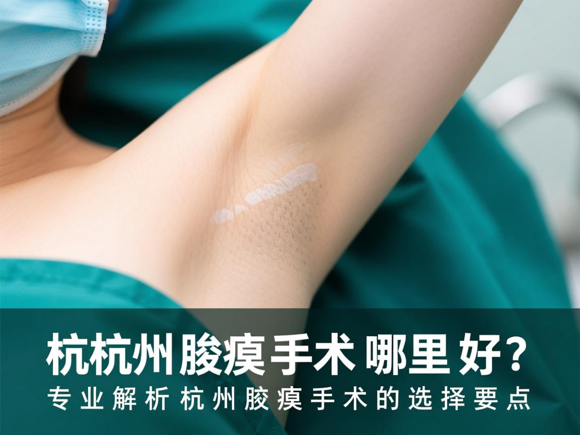 杭州腋臭手术哪里好?专业解析杭州腋臭手术的选择要点 杭州腋臭手术哪里好?专业解析杭州腋臭手术的选择要点