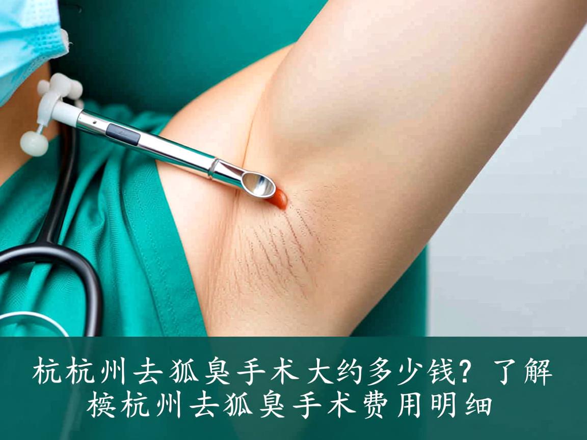 杭州去狐臭手术大约多少钱?了解杭州去狐臭手术费用明细 杭州去狐臭手术大约多少钱?了解杭州去狐臭手术费用明细