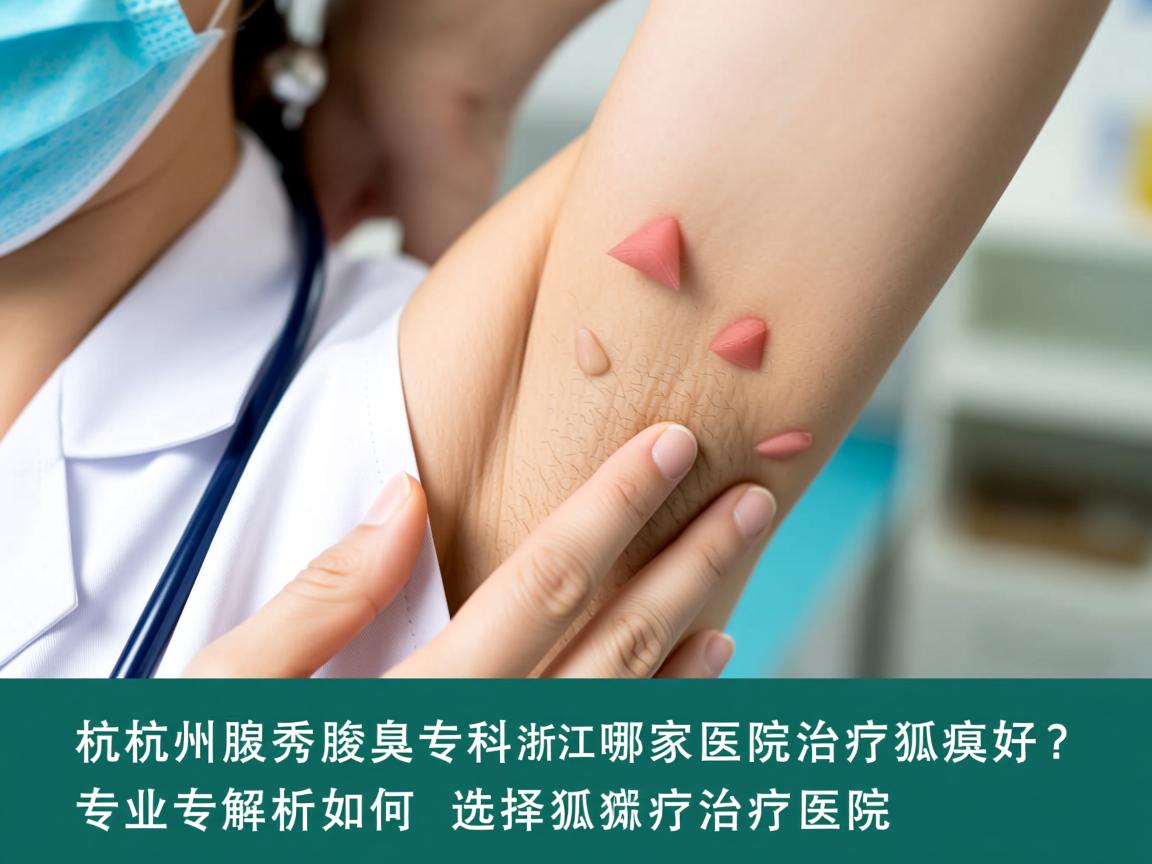 杭州腋秀腋臭专科,浙江哪家医院治疗狐臭好?专业解析如何选择狐臭治疗医院 杭州腋秀腋臭专科,浙江哪家医院治疗狐臭好?专业解析如何选择狐臭治疗医院