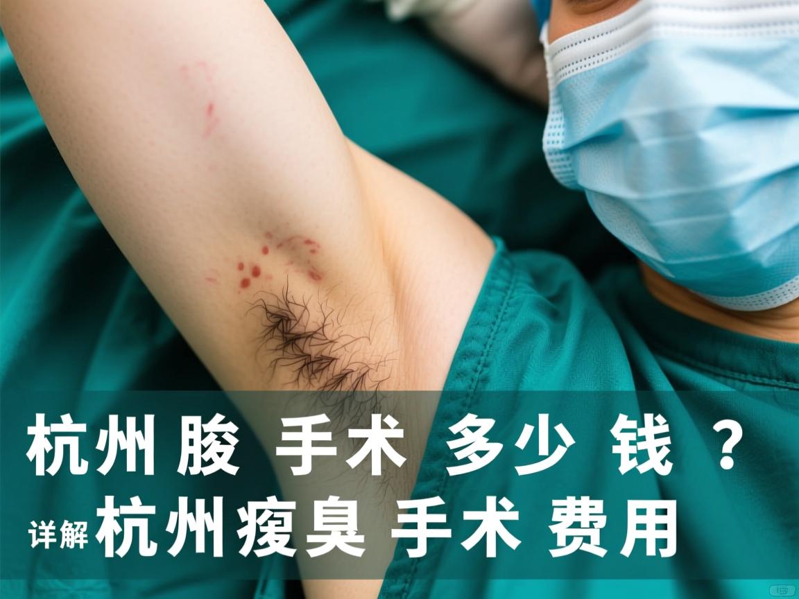 杭州腋臭手术多少钱?详解杭州腋臭手术费用 杭州腋臭手术多少钱?详解杭州腋臭手术费用