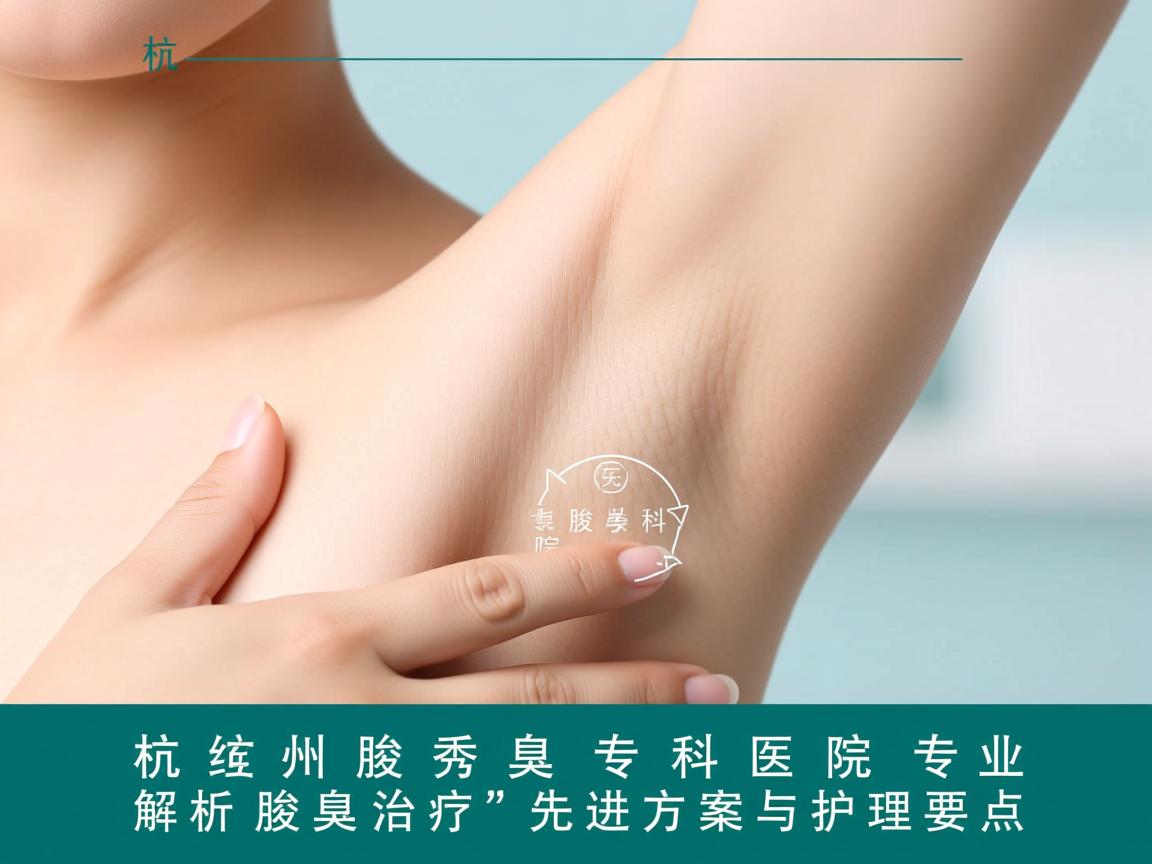 杭州腋秀腋臭专科医院,专业解析腋臭治疗的先进方案与护理要点 杭州腋秀腋臭专科医院,专业解析腋臭治疗的先进方案与护理要点