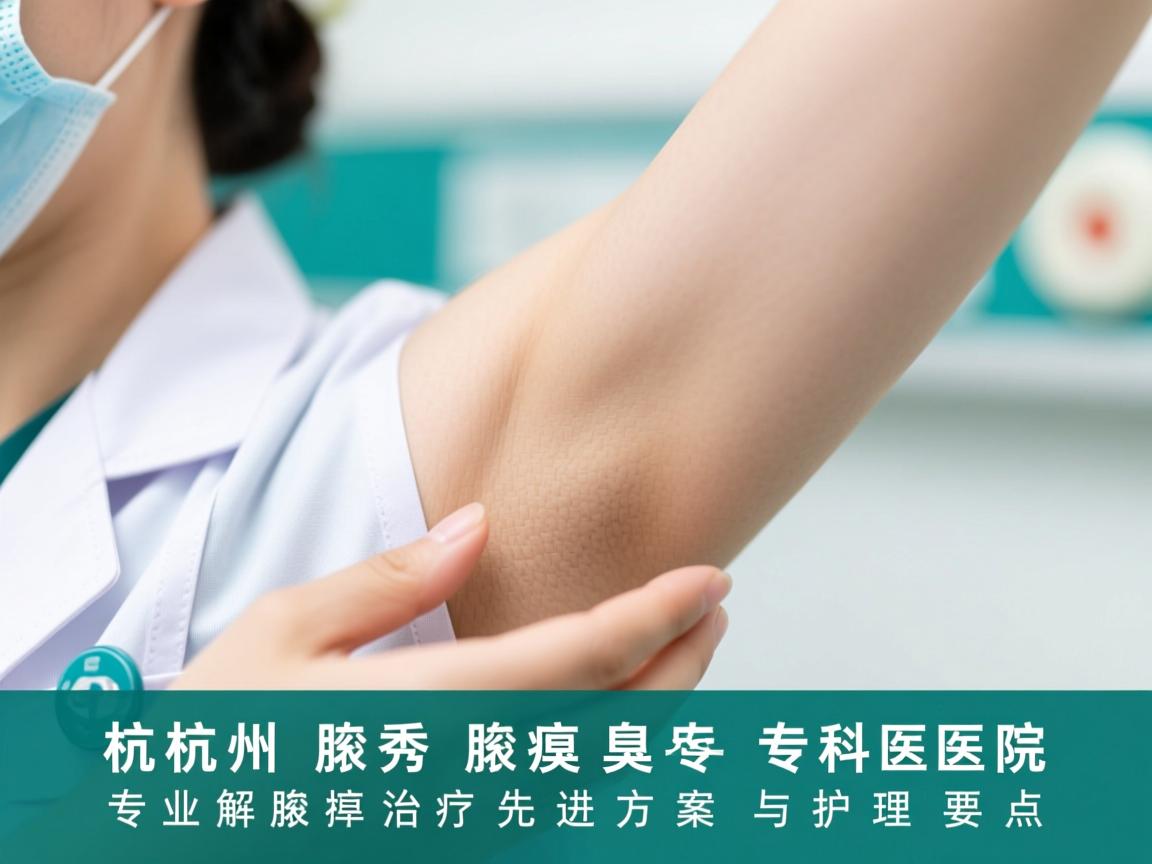 杭州腋秀腋臭专科医院,专业解析腋臭治疗的先进方案与护理要点 杭州腋秀腋臭专科医院,专业解析腋臭治疗的先进方案与护理要点