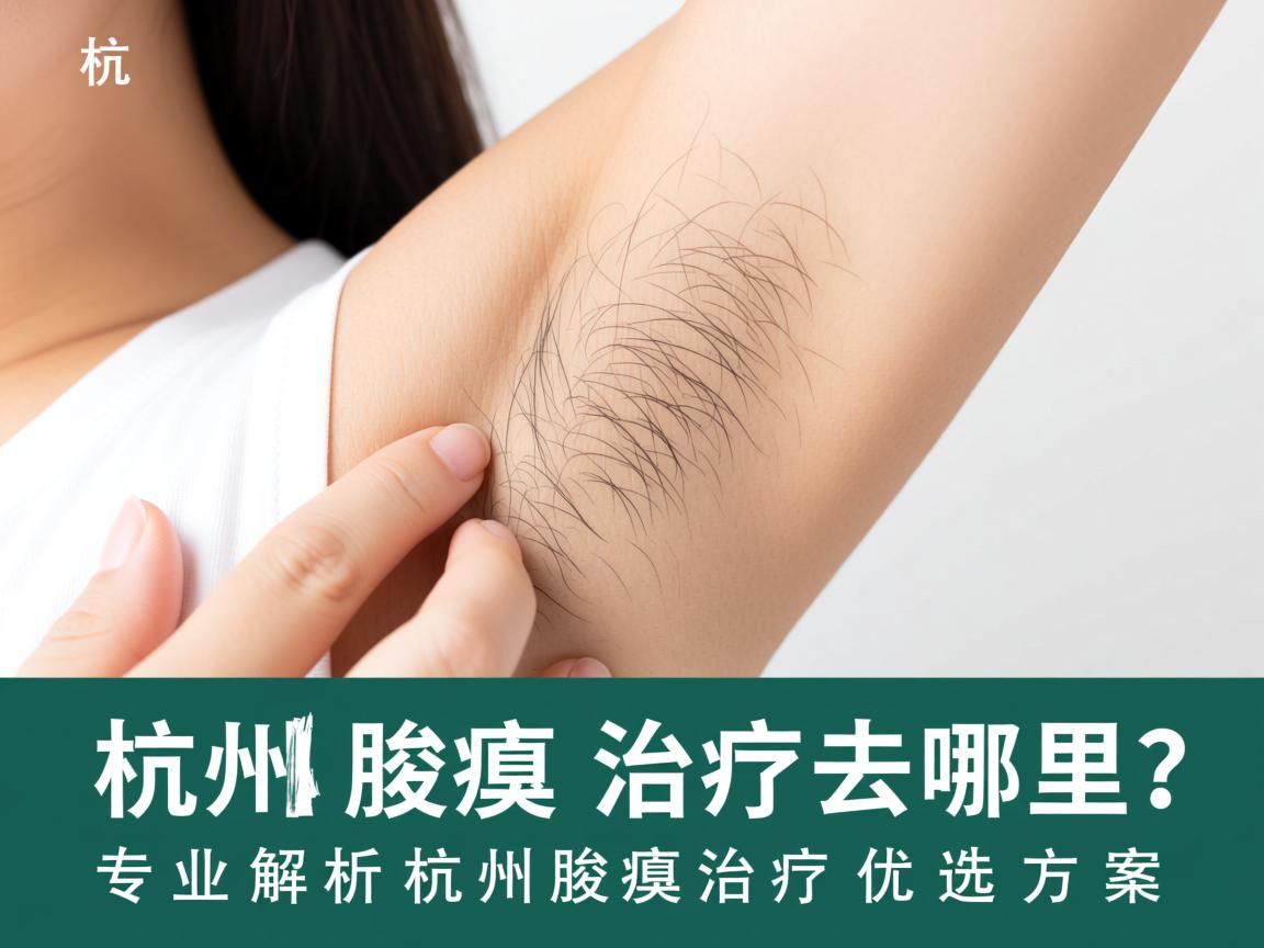 杭州腋臭治疗去哪里？专业解析杭州腋臭治疗的优选方案