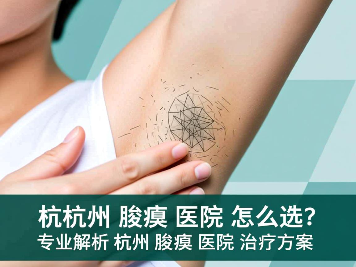 杭州腋臭医院怎么选?专业解析杭州腋臭医院的治疗方案 杭州腋臭医院怎么选?专业解析杭州腋臭医院的治疗方案