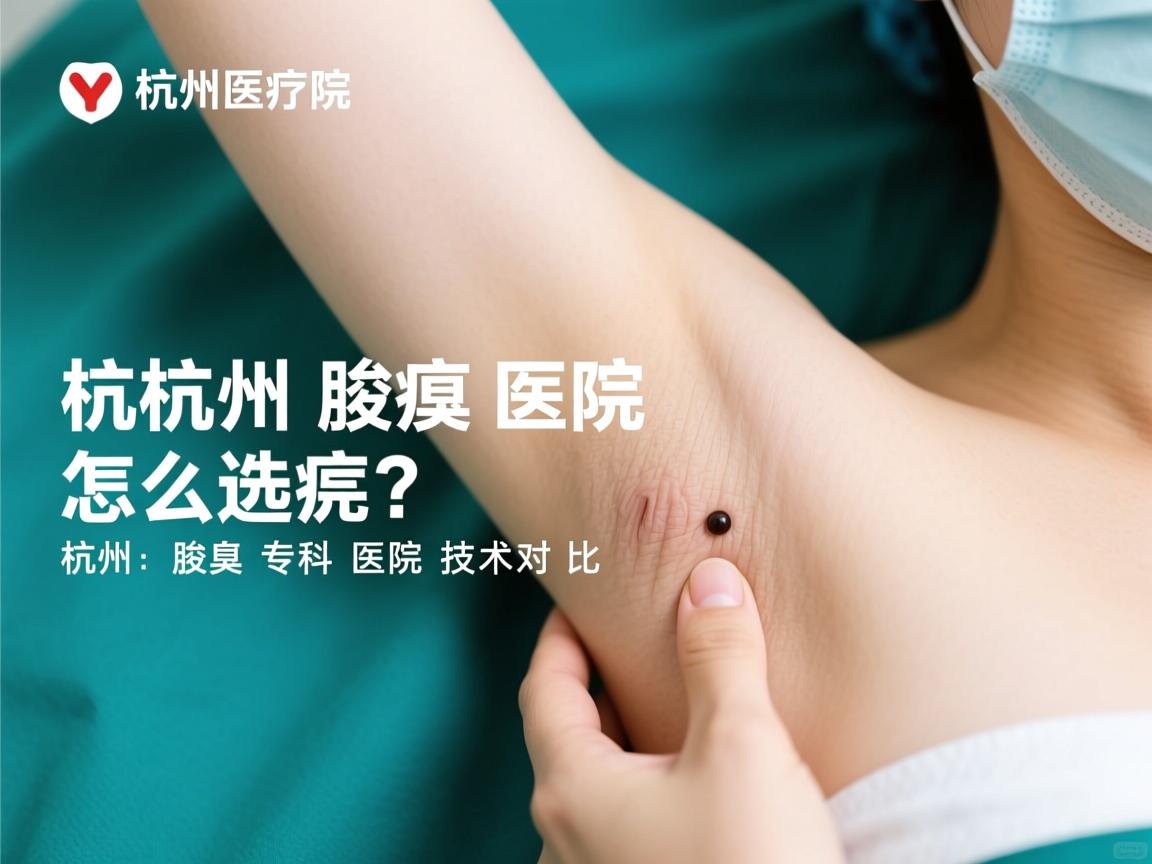 杭州腋臭医院怎么选?杭州腋臭专科医院技术对比 杭州腋臭医院怎么选?杭州腋臭专科医院技术对比