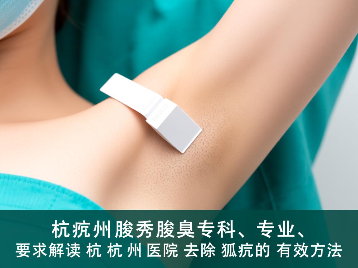 杭州腋秀腋臭专科,专业解读杭州医院去除狐臭的有效方法 杭州腋秀腋臭专科,专业解读杭州医院去除狐臭的有效方法