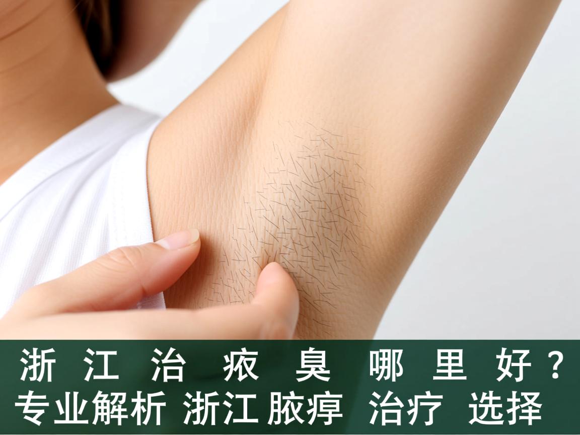 在浙江治疗腋臭哪里好？专业解析浙江腋臭治疗选择