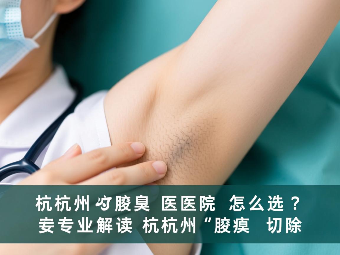 杭州腋臭医院怎么选?专业解读杭州腋臭切除 杭州腋臭医院怎么选?专业解读杭州腋臭切除
