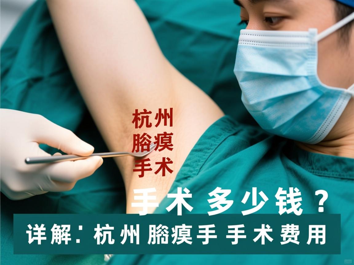 杭州腋臭手术多少钱?详解杭州腋臭手术费用 杭州腋臭手术多少钱?详解杭州腋臭手术费用
