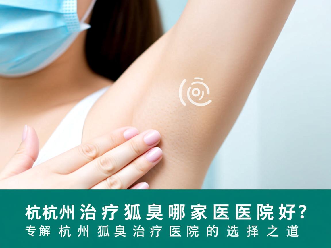 杭州治疗狐臭哪家医院好?专业解析杭州狐臭治疗医院的选择之道 杭州治疗狐臭哪家医院好?专业解析杭州狐臭治疗医院的选择之道
