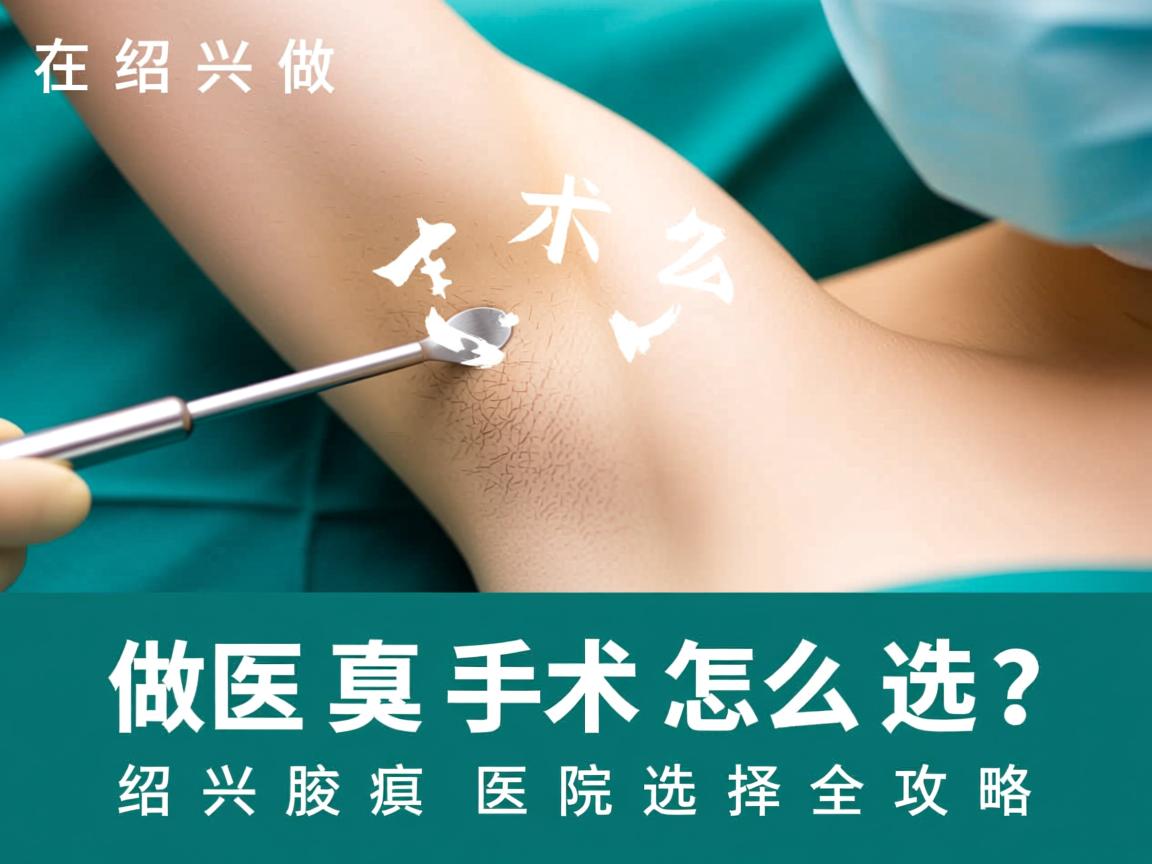 在绍兴做腋臭手术怎么选？绍兴腋臭医院选择全攻略