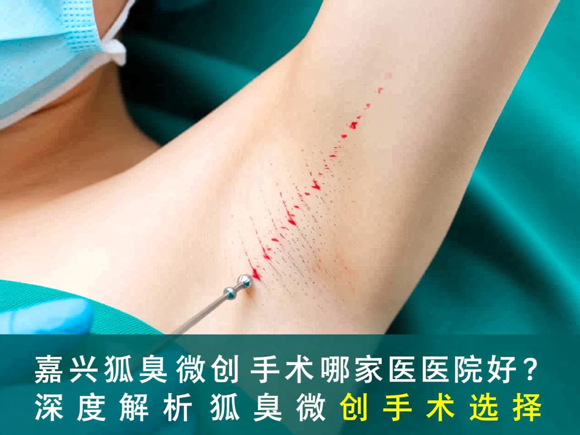 嘉兴狐臭微创手术哪家医院好？深度解析狐臭微创手术选择