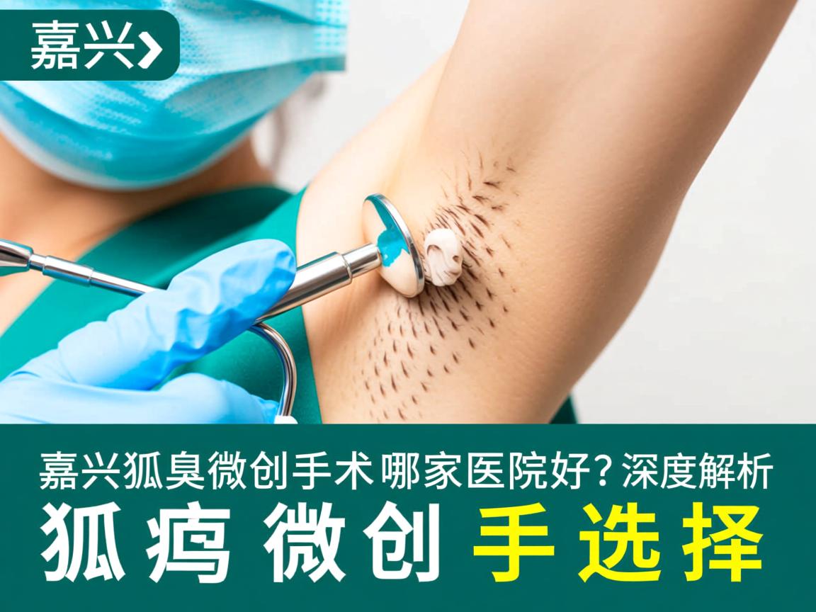 嘉兴狐臭微创手术哪家医院好？深度解析狐臭微创手术选择