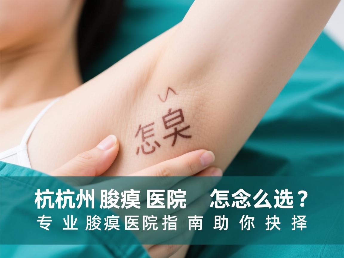 杭州腋臭医院怎么选?专业腋臭医院指南助你抉择 杭州腋臭医院怎么选?专业腋臭医院指南助你抉择
