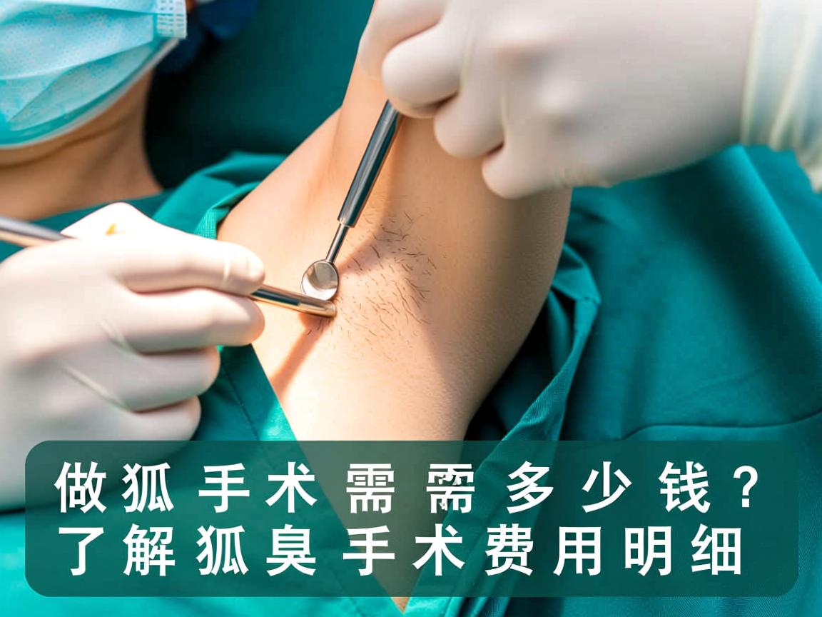 在杭州做狐臭手术需要多少钱？了解狐臭手术费用明细