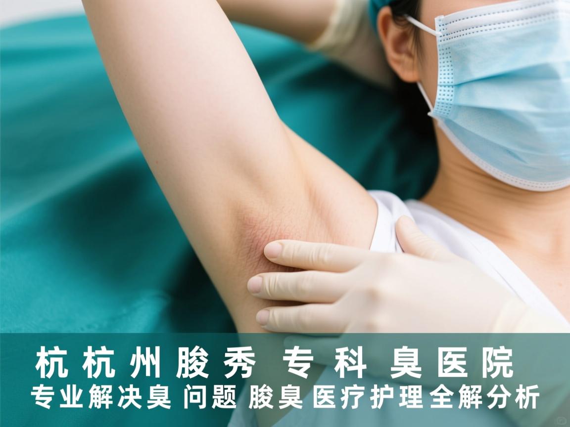 杭州腋秀腋臭专科医院，专业解决腋臭问题，腋臭医疗护理全解析