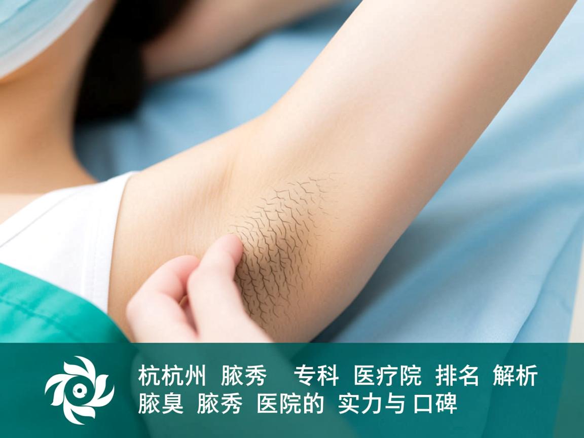 杭州腋秀腋臭专科医院排名解析，杭州腋臭腋秀医院的实力与口碑