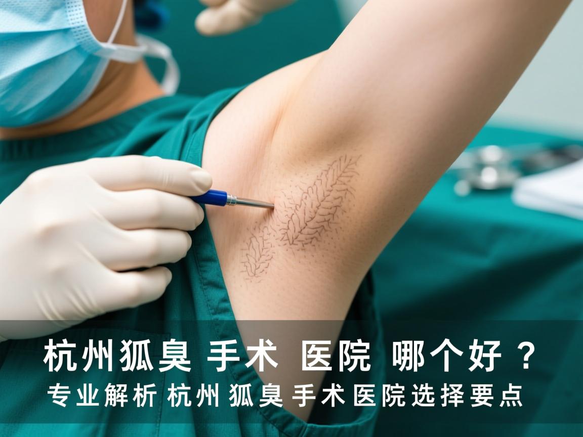 杭州狐臭手术医院哪个好?专业解析杭州狐臭手术医院选择要点 杭州狐臭手术医院哪个好?专业解析杭州狐臭手术医院选择要点
