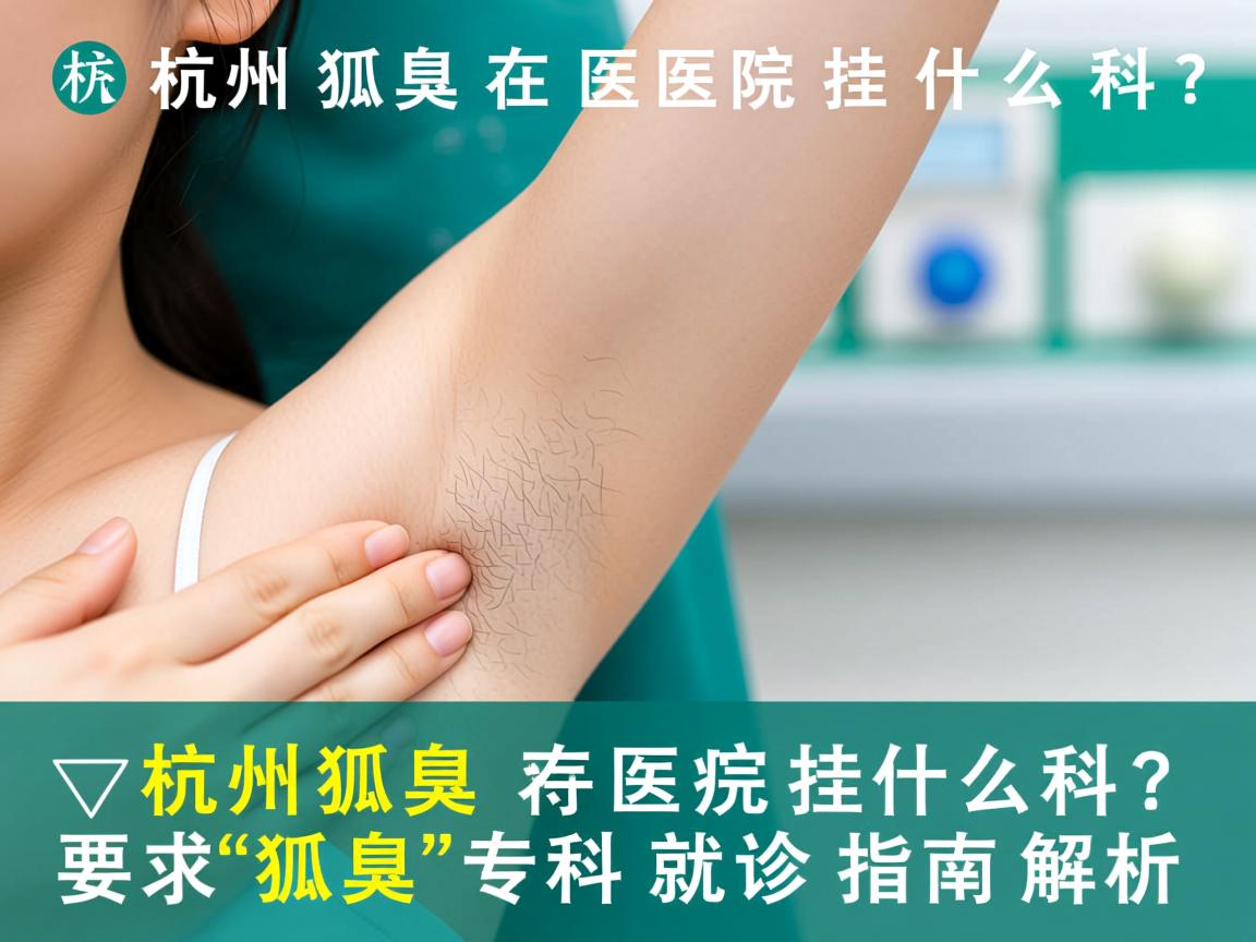 杭州狐臭在医院挂什么科?杭州狐臭专科就诊指南解析 杭州狐臭在医院挂什么科?杭州狐臭专科就诊指南解析