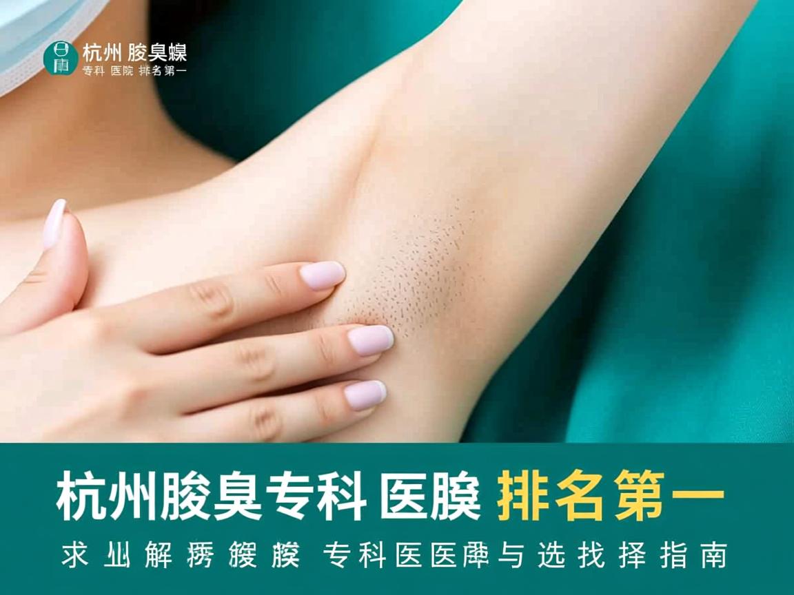 杭州腋臭专科医院排名第一,杭州腋秀腋臭专科医院的专业解析与选择指南 杭州腋臭专科医院排名第一,杭州腋秀腋臭专科医院的专业解析与选择指南