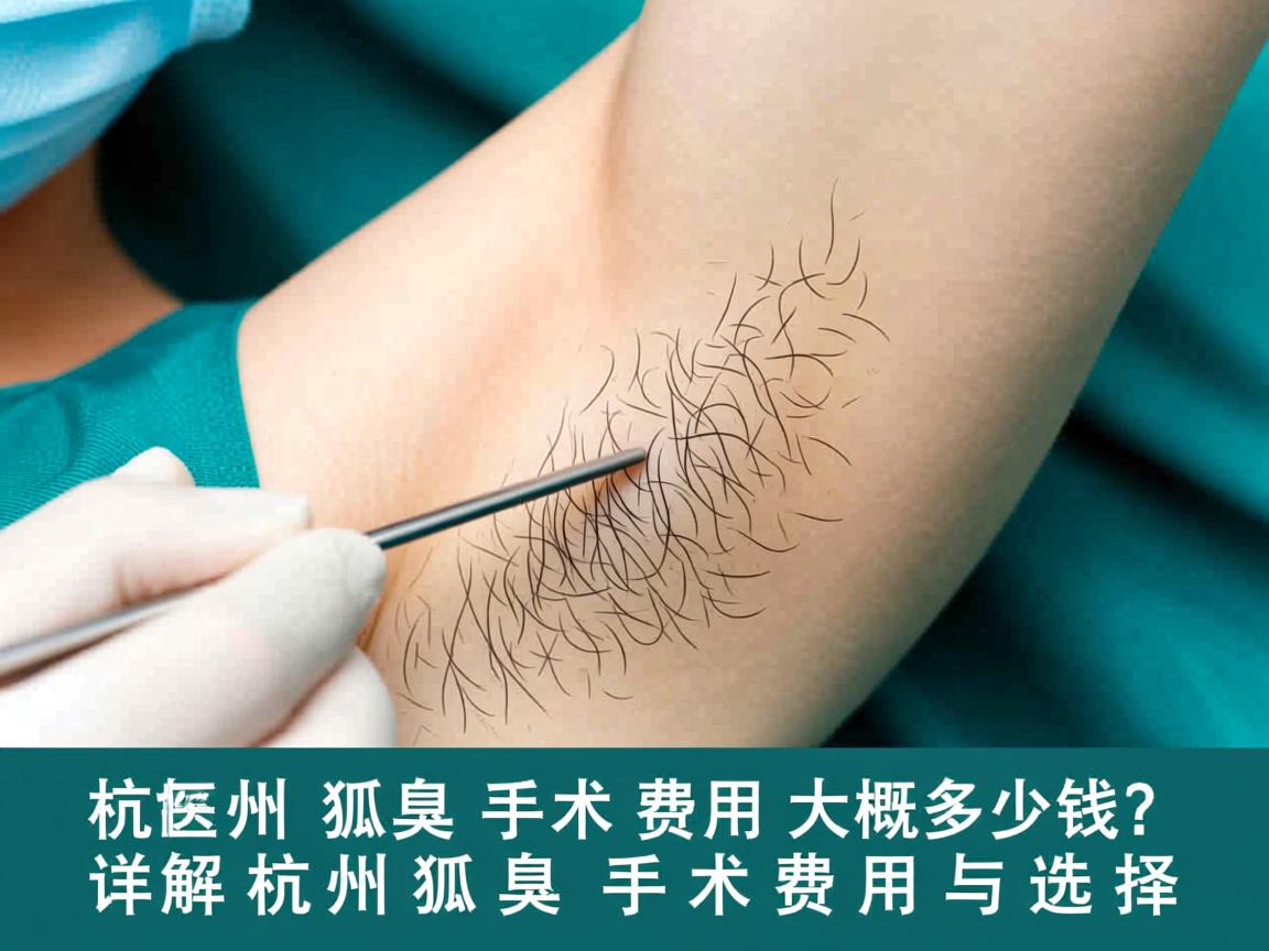 杭州狐臭手术费用大概多少钱?详解杭州狐臭手术费用与选择 杭州狐臭手术费用大概多少钱?详解杭州狐臭手术费用与选择